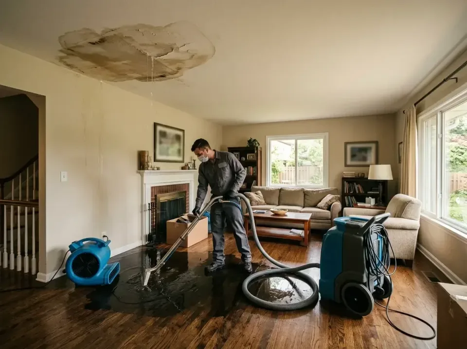 attic-pipe-burst-ceiling-drip-008 — frequently asked questions, Water Damage Restoration & Carpet Care in Butler, MO